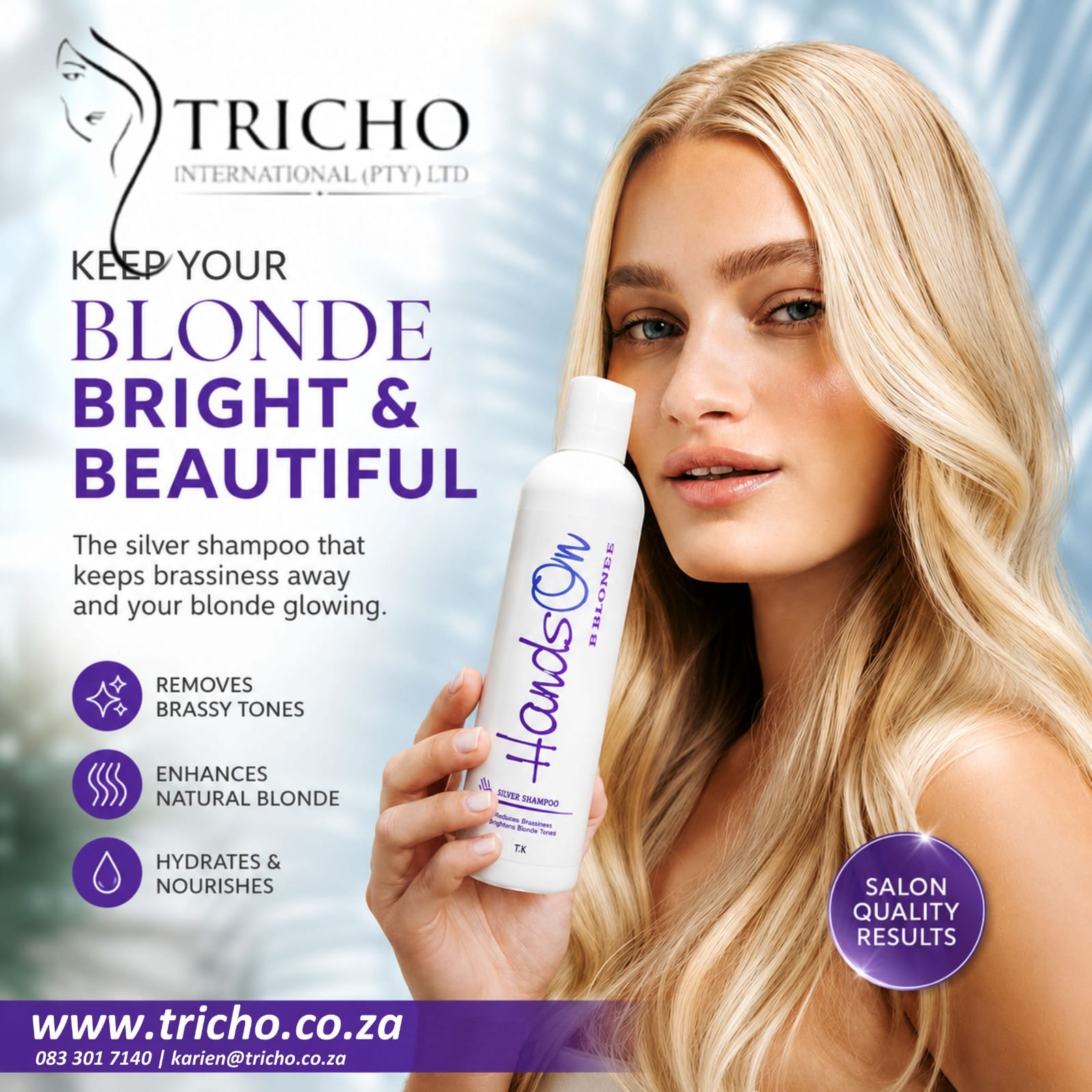 B BLONDE SHAMPOO