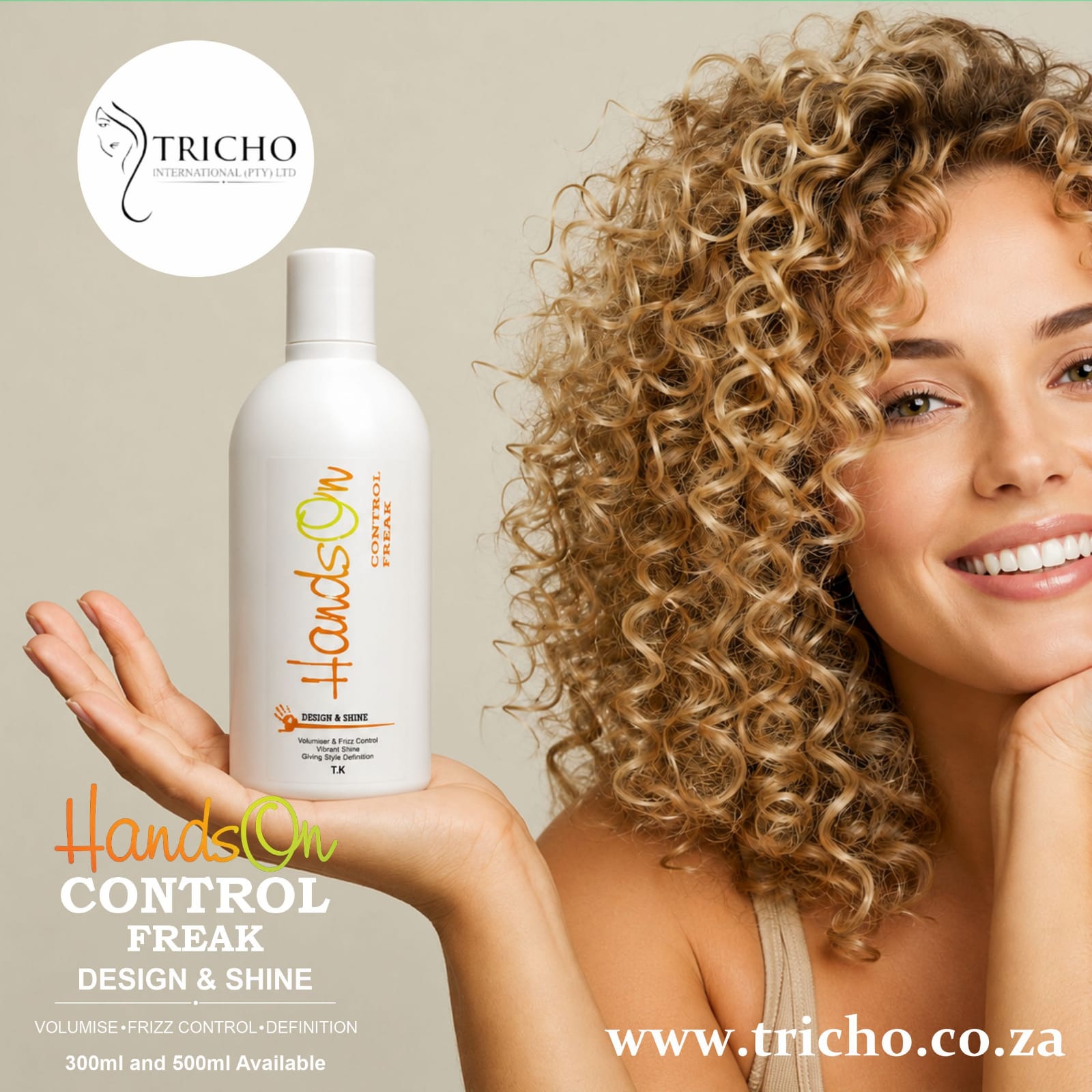 Hands on Control freak Design& Shine 500ml